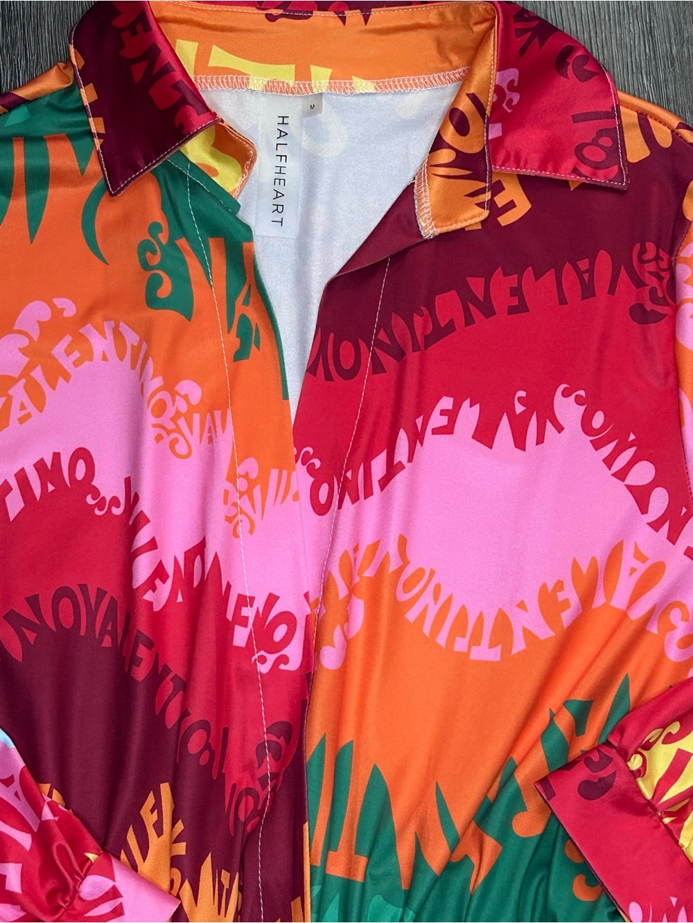 NWOT Tropical Resort Palazzo Jumpsuit Colorful Cruise Vacation Statement Outfit - Picture 4 of 16